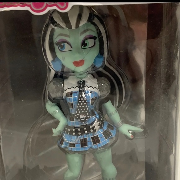 NIB Vaulted Monster High Funko Rock Candy Frankie Stein Collectible Figure - Picture 5 of 6
